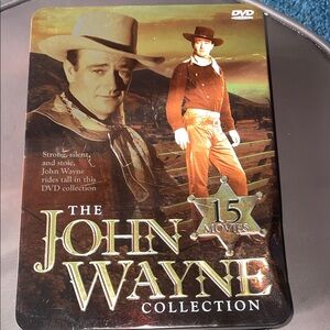 John Wayne Collection DVD Set - Brown & Gold Western Cover